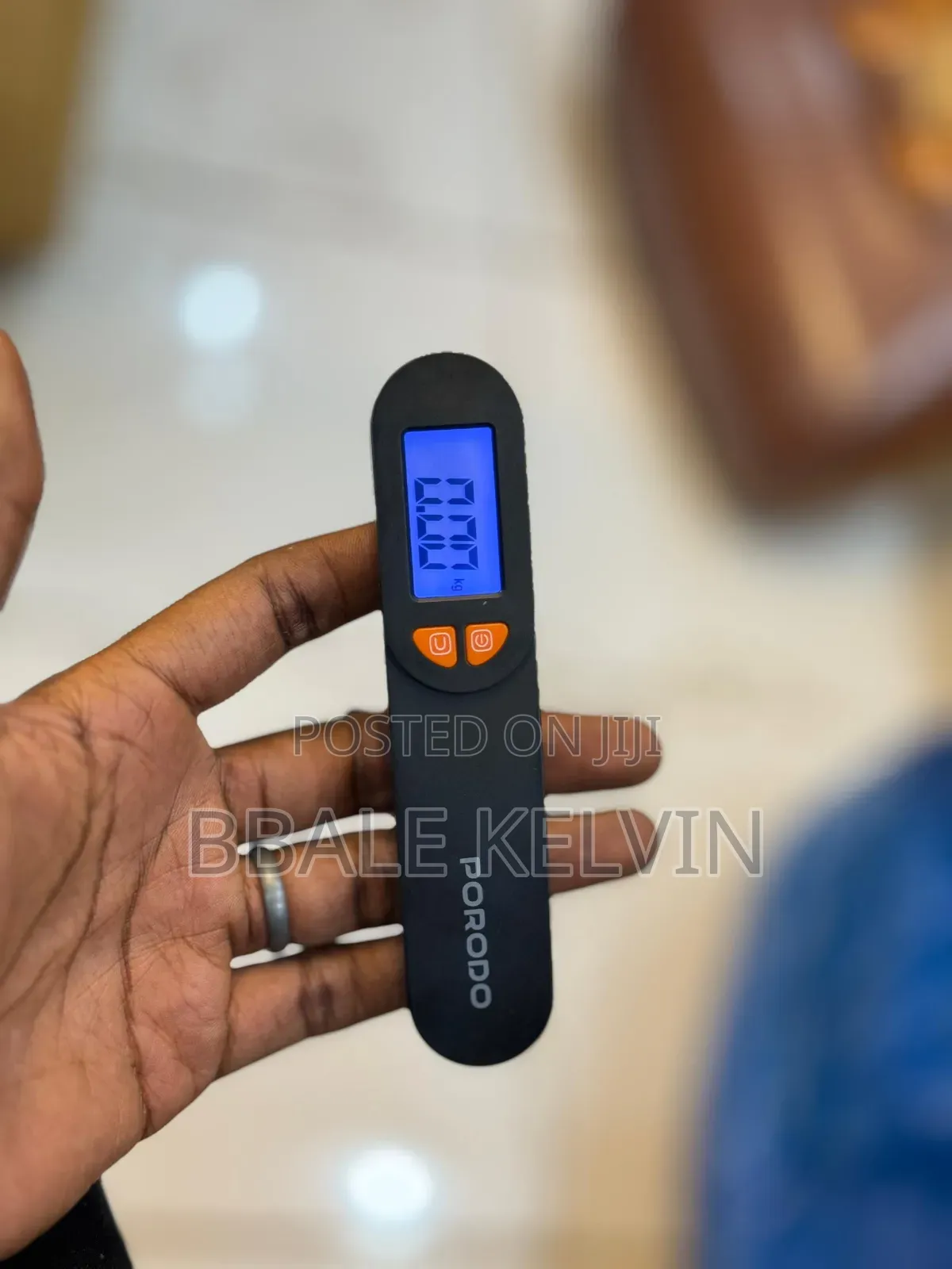 Porodo Lifestyle Accuscale 50kg High-Precision Digital Luggage Scale
