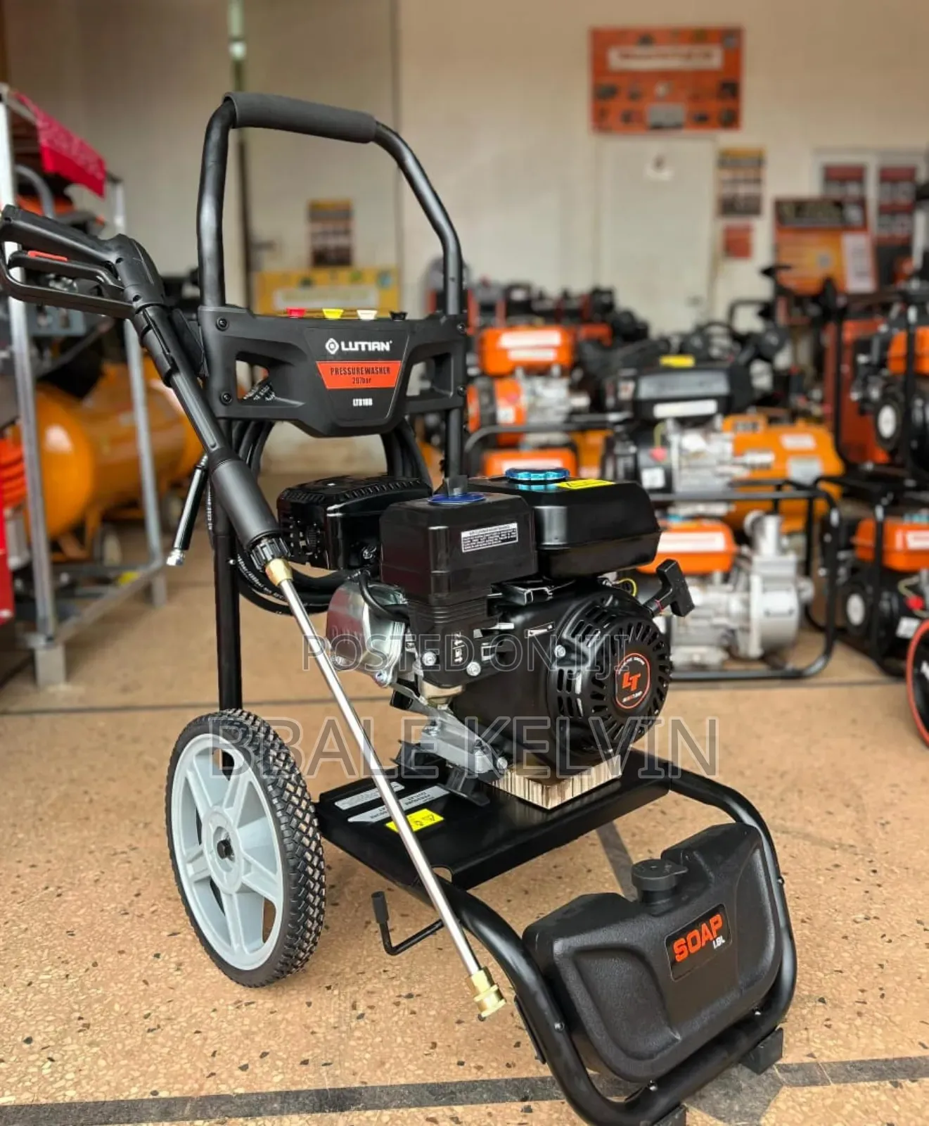 Lutian Petrol Pressure Washer With Soap