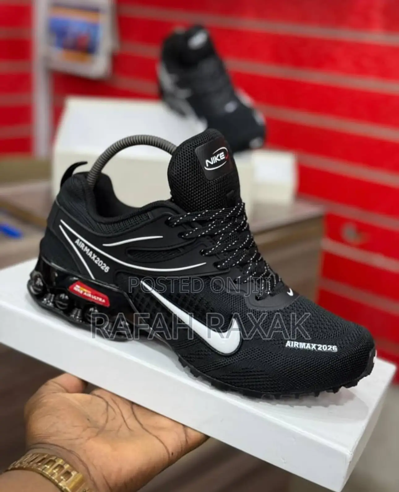 Original Black/White Nike Air Max Ultra 2026 Sneakers