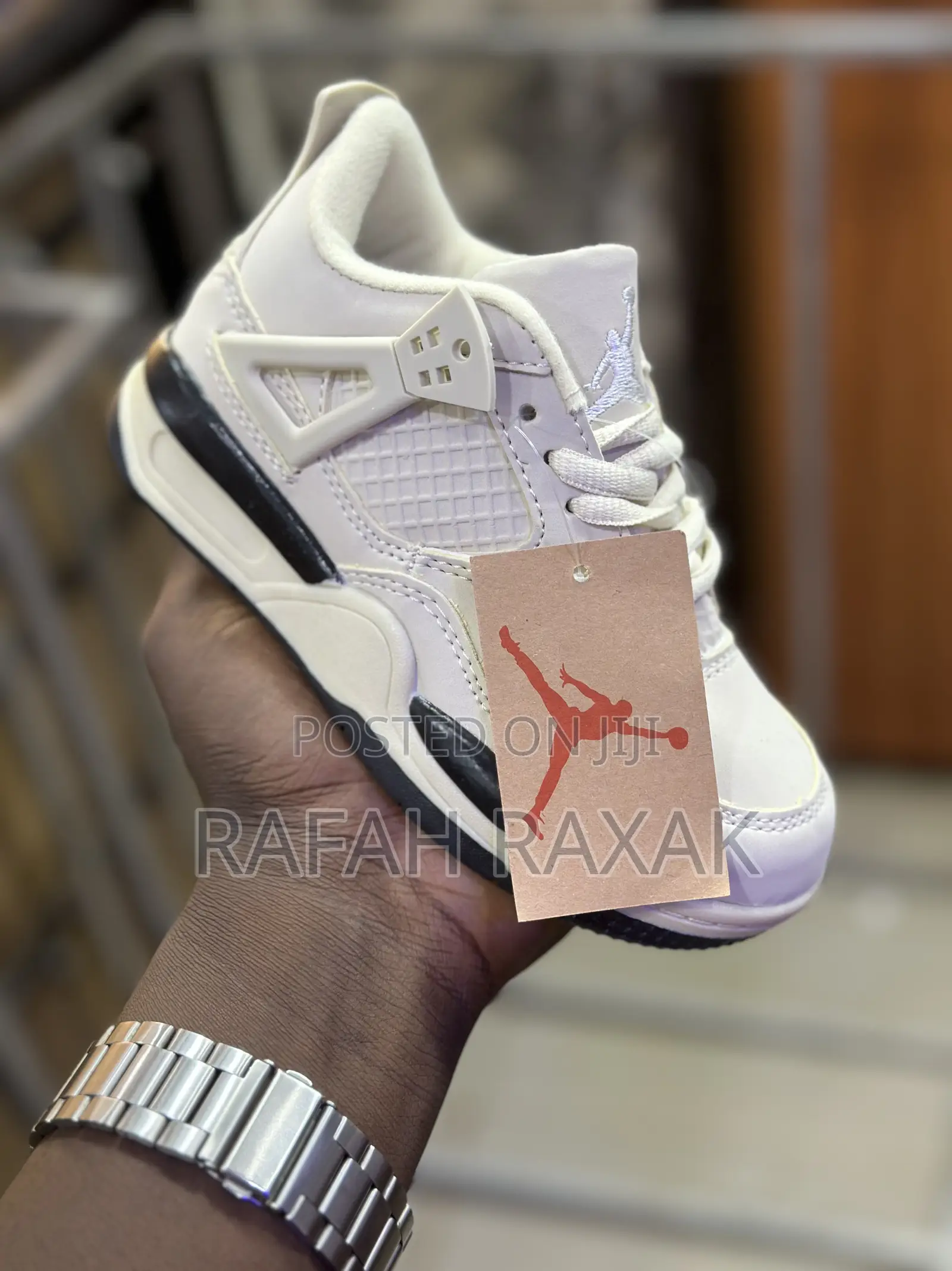 Classic Kid’S Beige Air Jordan 4 Retro Children’S Sneakers