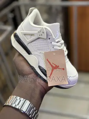 Classic Kid’S Beige Air Jordan 4 Retro Children’S Sneakers