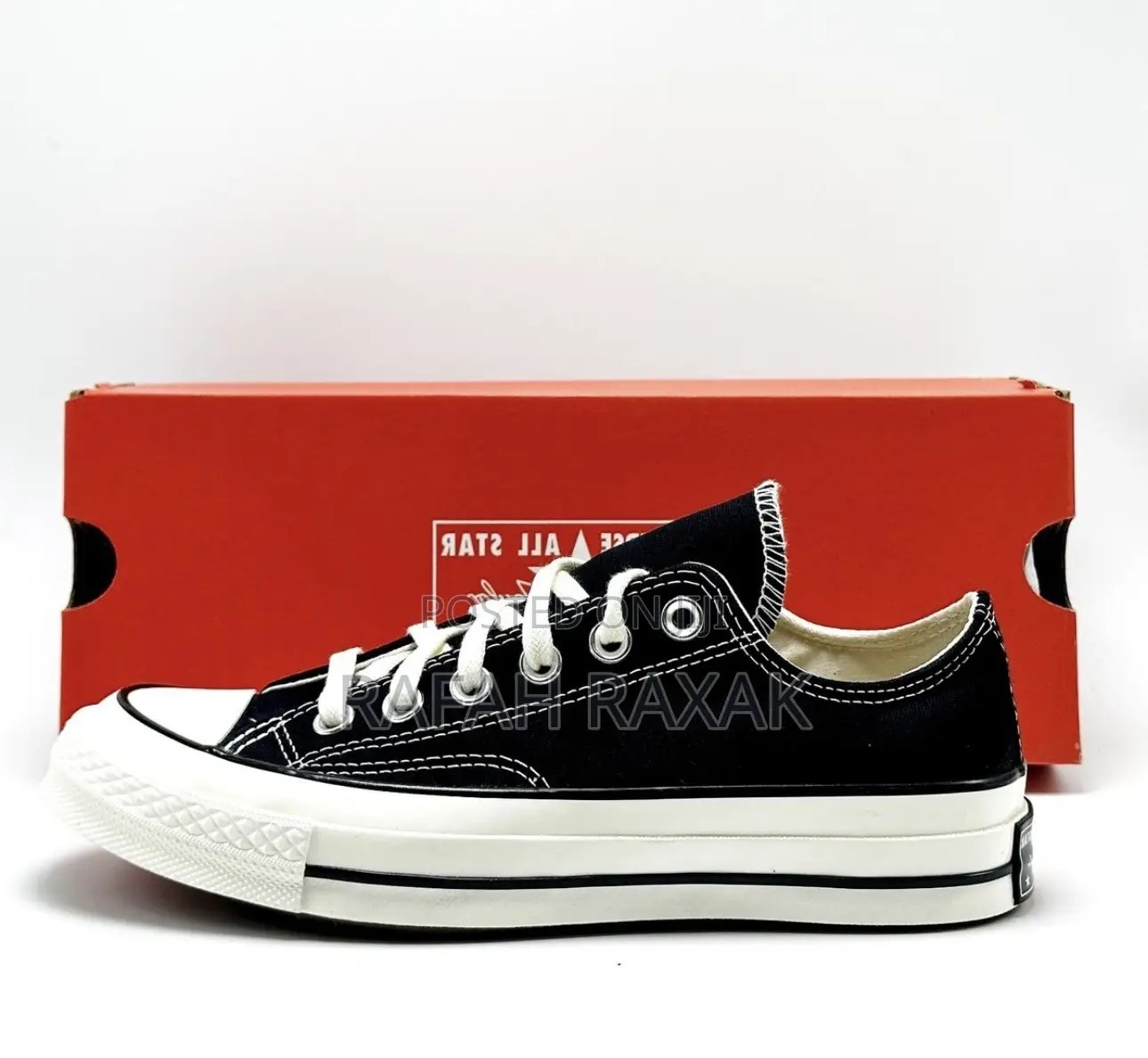 Original Black/White Low Top All Star Converse Chuck Taylor Shoes