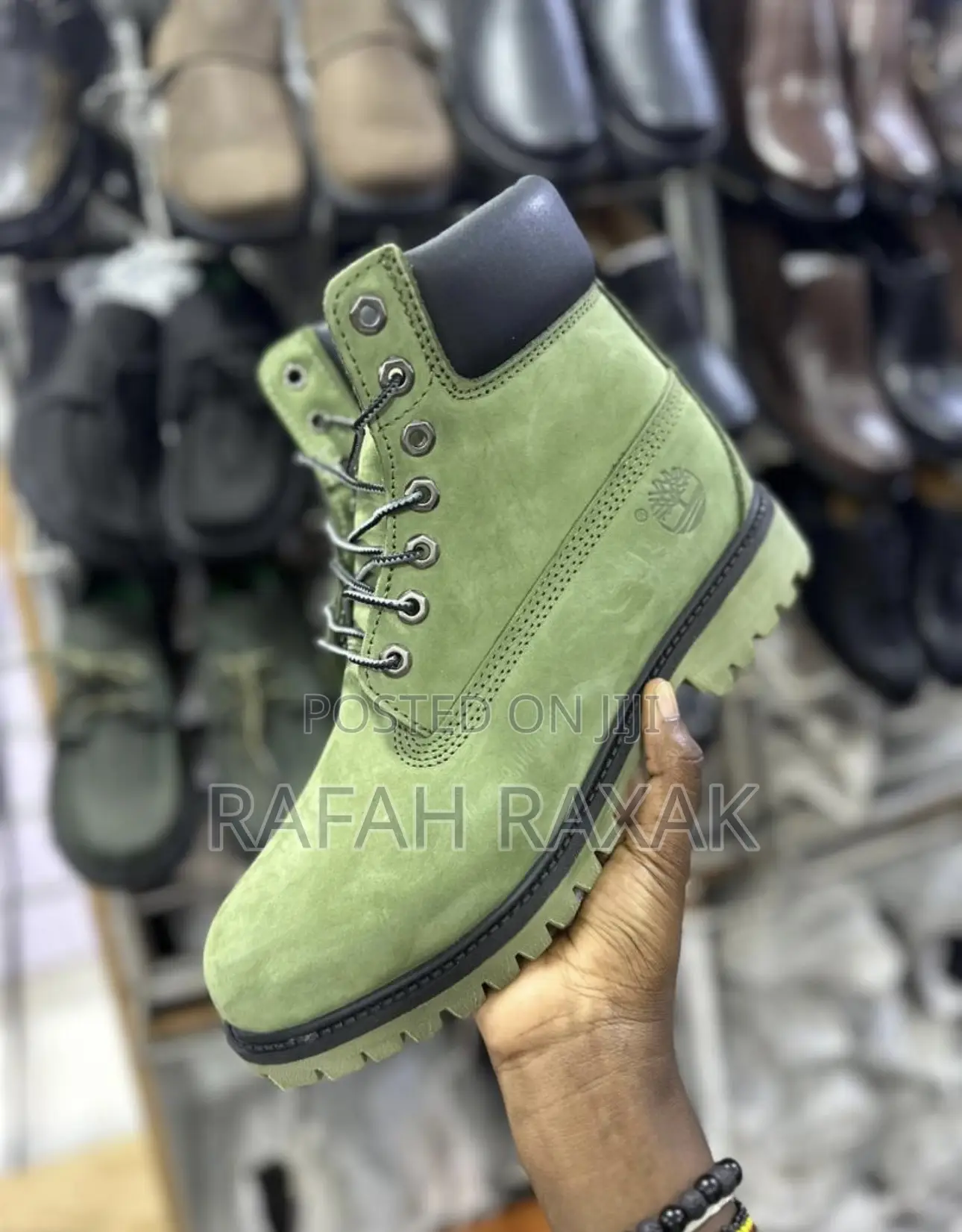 Men’S Green Timberland 6 Inch Premium Waterproof Boots