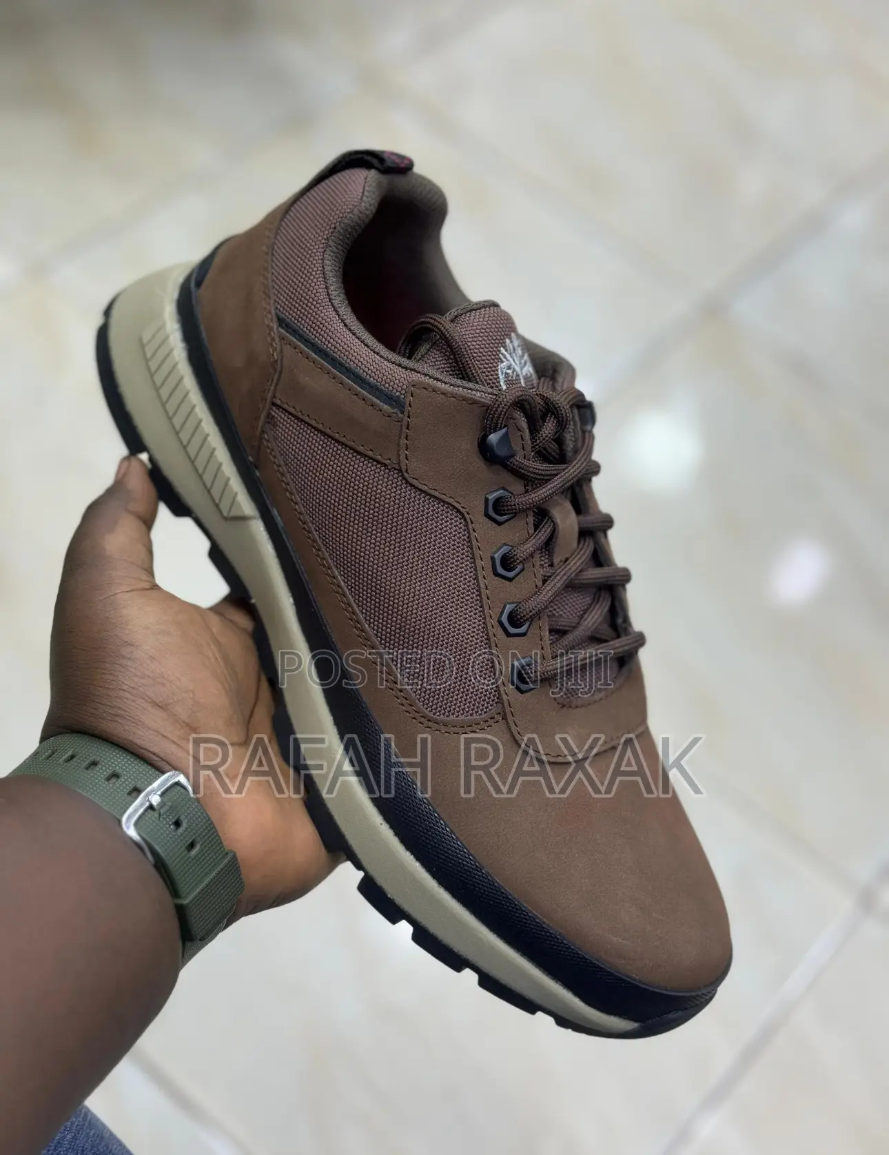 Original Coffee Brown Timberland Casual Field Trekker Low Top Sneakers
