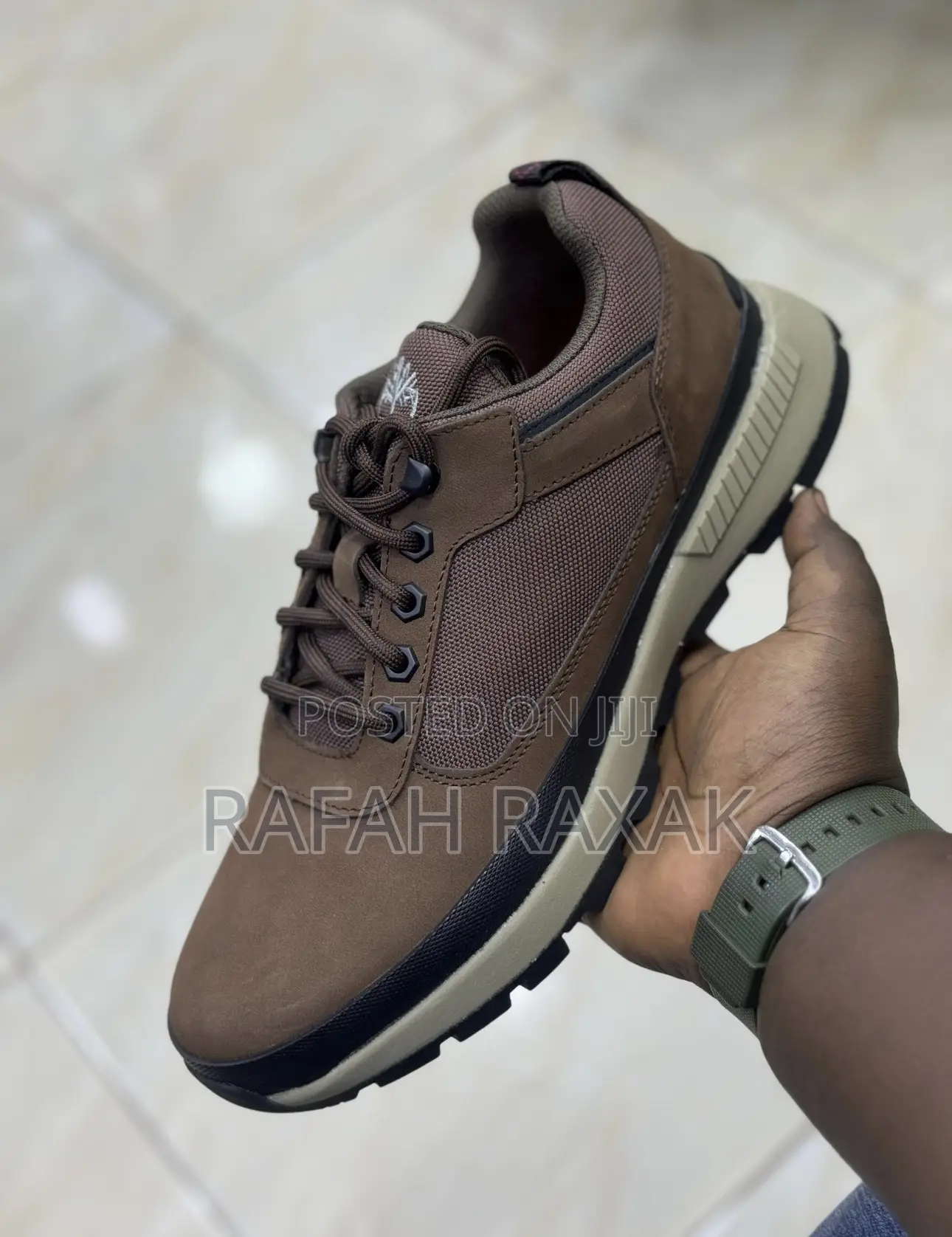 Original Coffee Brown Timberland Casual Field Trekker Low Top Sneakers