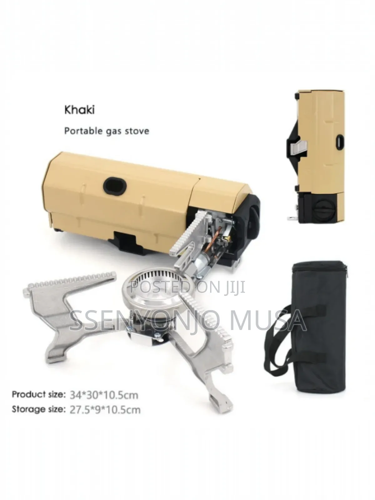 Portable Folding Camping Gas Stove – Butane Outdoor Cooking Burner.