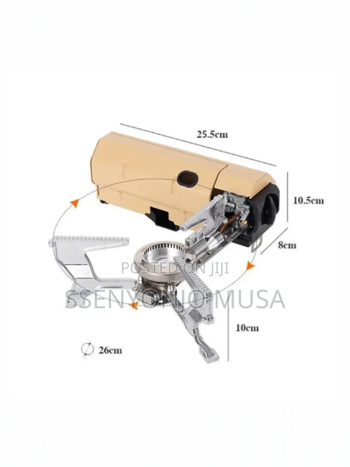 Portable Folding Camping Gas Stove – Butane Outdoor Cooking Burner.