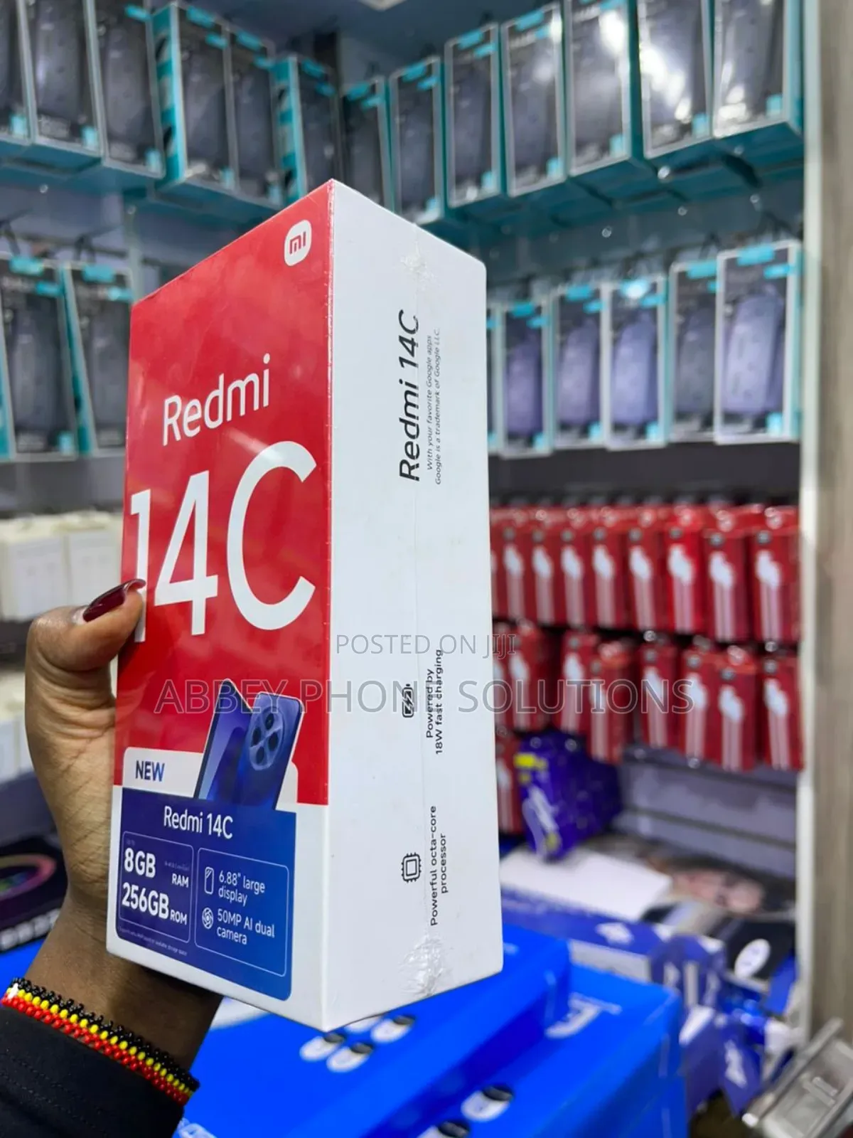 New Xiaomi Redmi 14C 256 GB Red