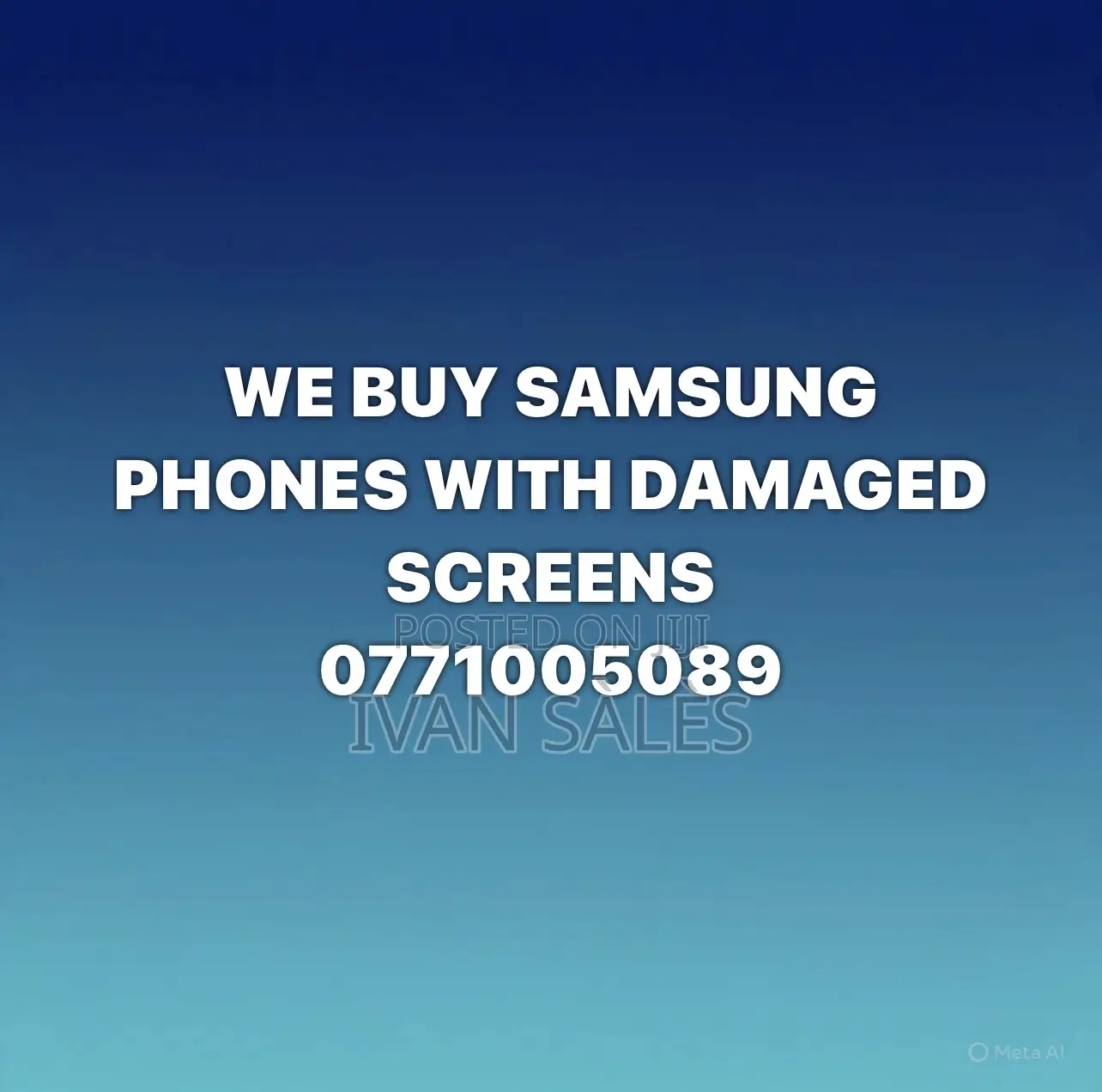 We Buy Samsung Phones With Damaged Sscreens