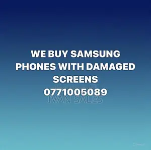 We Buy Samsung Phones With Damaged Sscreens