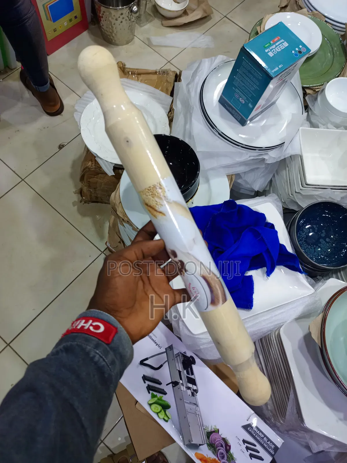 Wooden Rolling Pin.