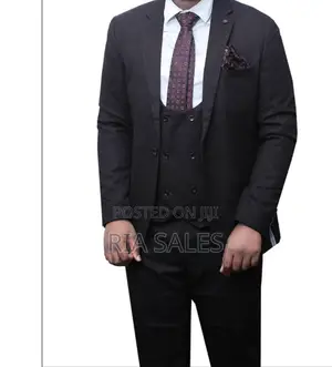 Men's Fit Suit 3-Piece Set - Business Ceremonial