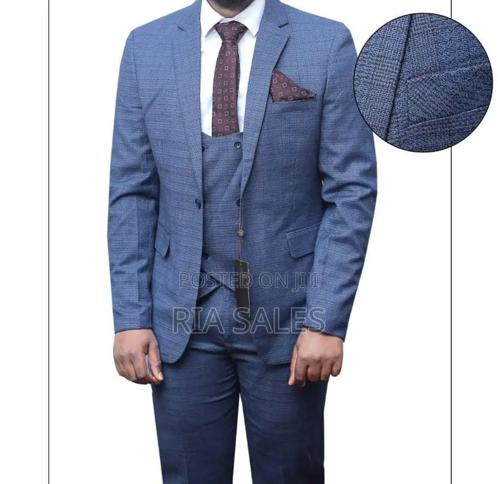 Men's Fit Suit 3-Piece Set - Business Ceremonial