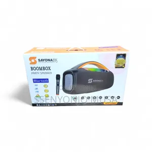 Sayona Wireless Party Waterproof 12000w Speaker With Microphone –