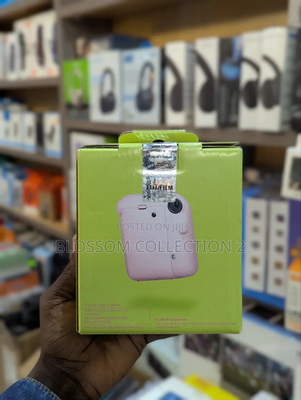 Fujifilm Instax Mini 12 Instant Film Camera Blossom Pink