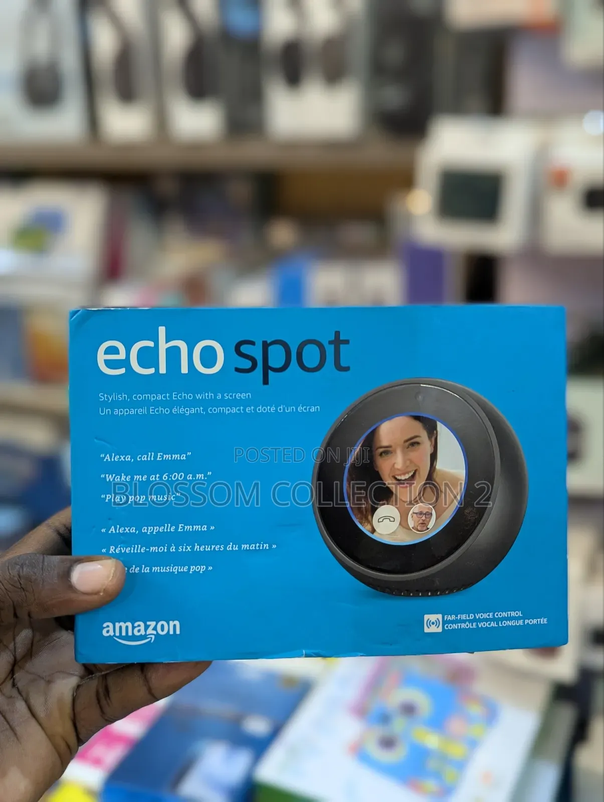 Echo Spot , Bluetooth and Wi-Fi- Output to External Speakers