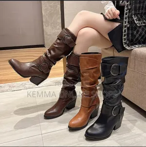 Leather and Suede Boots for Women