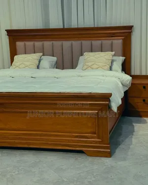 Modern Mahogany Bed