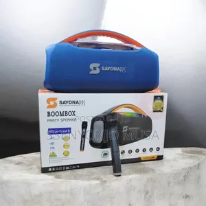 Sayona Wireless Party Waterproof 12000w Speaker With Microphone –