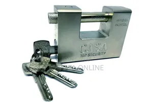 94mm Casa Anti-theft Padlock For Gates And Shutters, 4 Keys