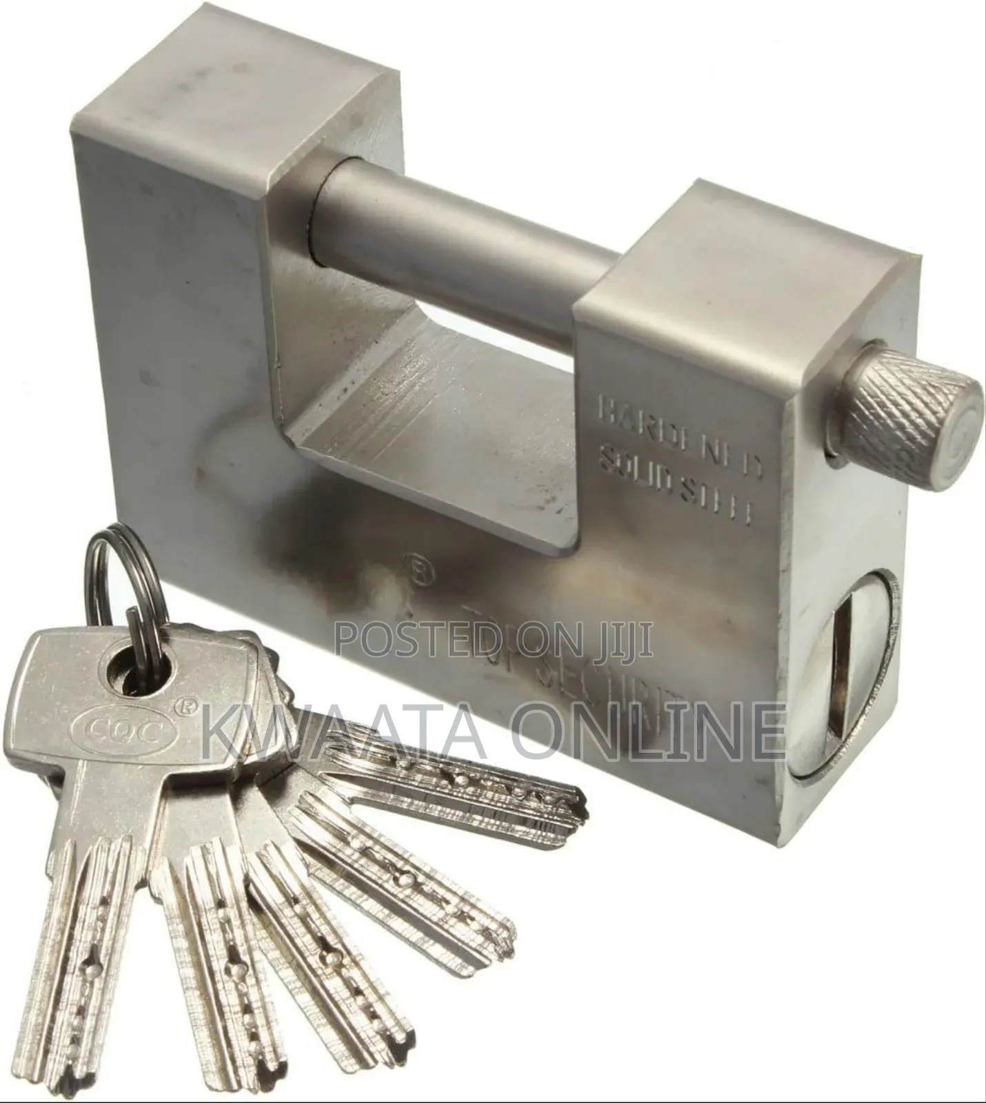 94mm Casa Anti-theft Padlock For Gates And Shutters, 4 Keys