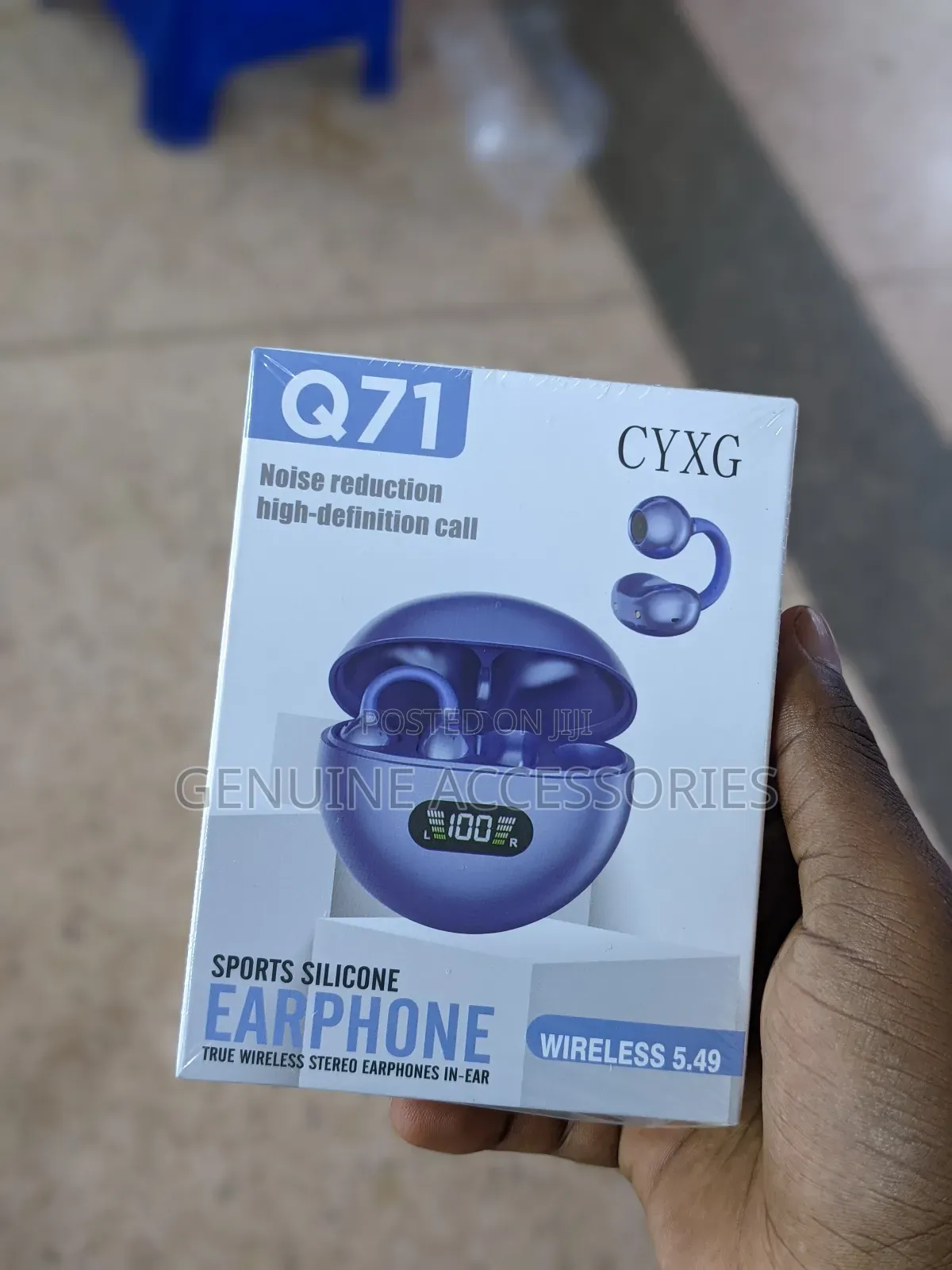 Q71 Clip-on Wireless Earbuds