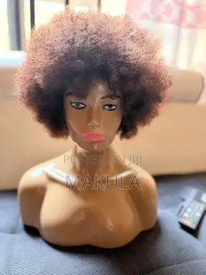 Soft Coffee Brown Afro Wig