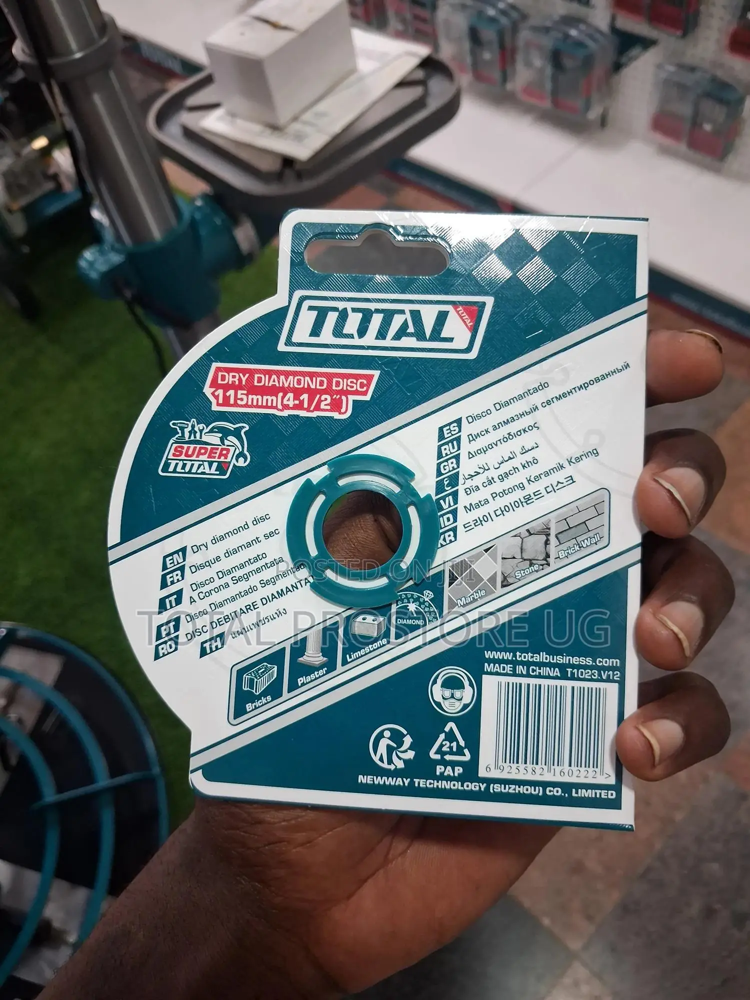 Dry Diamond Disc 115mmx22.2mm