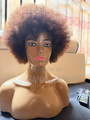 Soft Coffee Brown Afro Wig