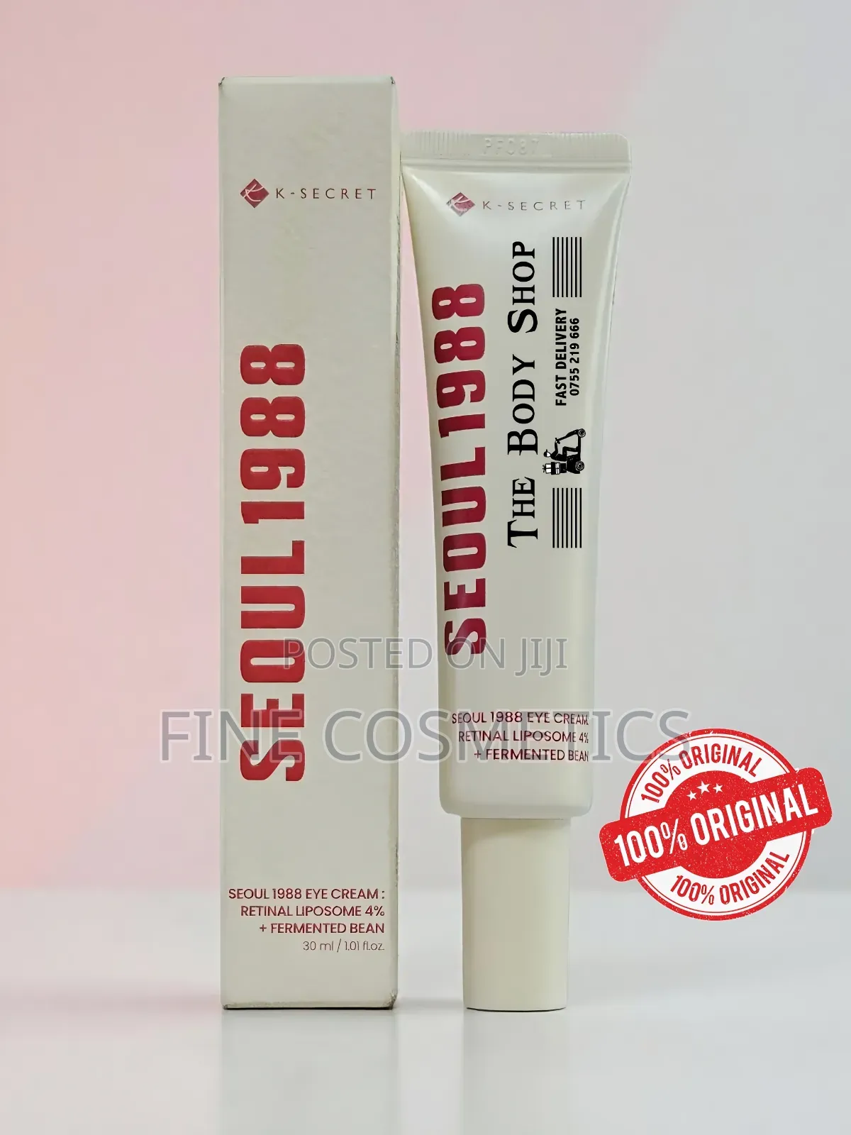 K Secret Seoul 1988 Eye Cream Retinol Anti-ageing Eyebags Wrinkle Care