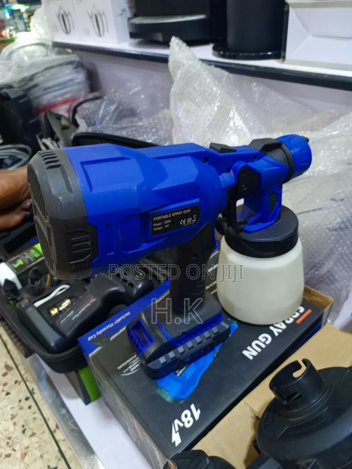 Portable Electric Paint Spray Gun.