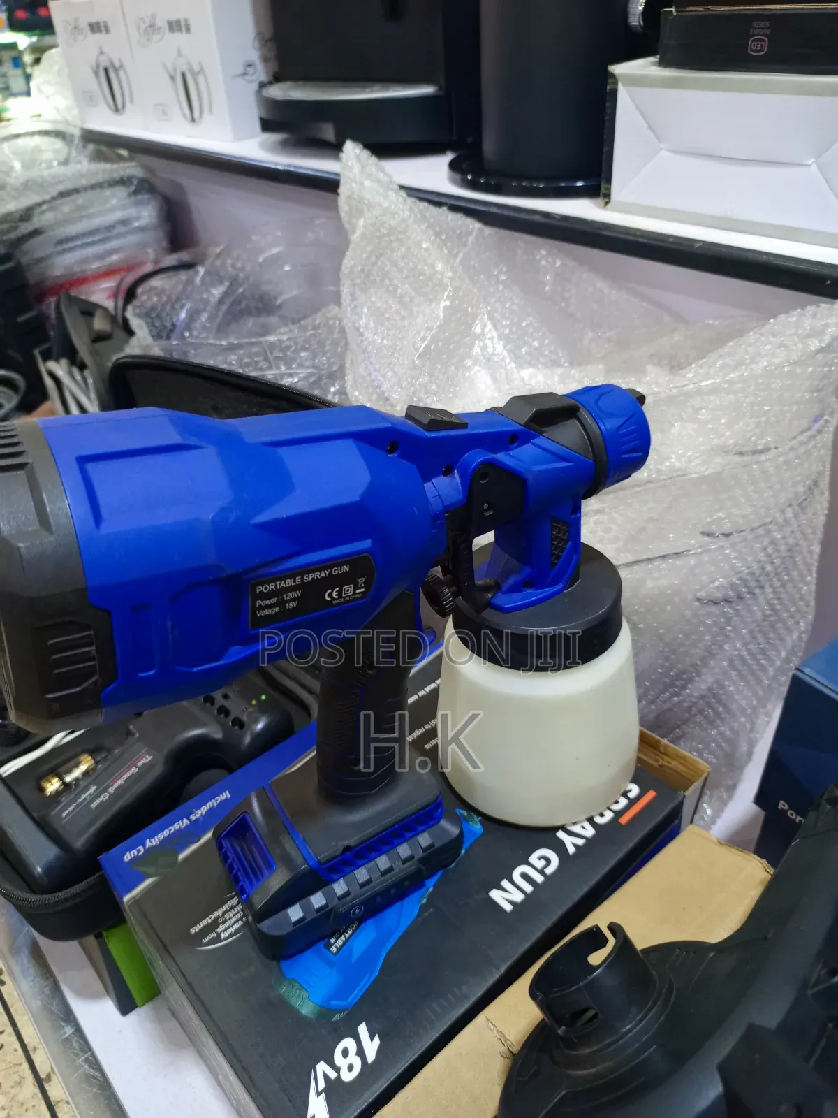 Portable Electric Paint Spray Gun.