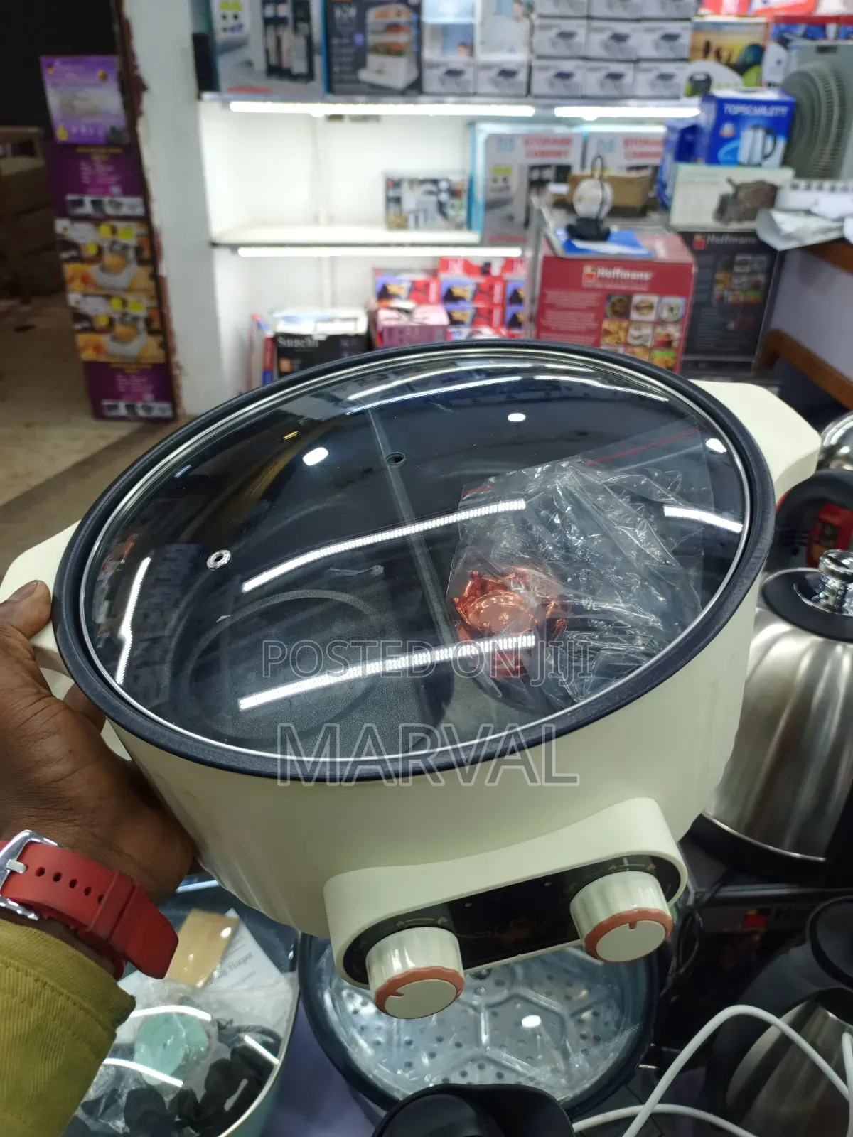 Double-Headed Electric Hot Pot.