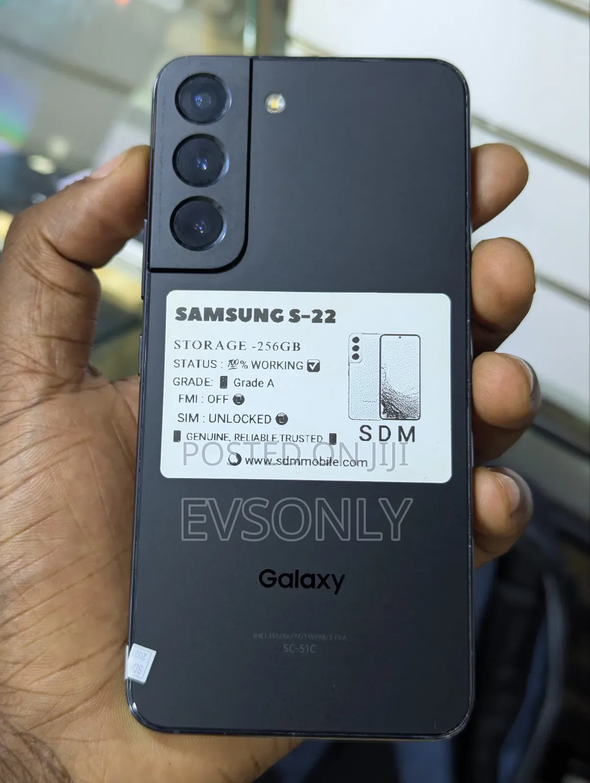 Samsung Galaxy S22 5G 256 GB Black