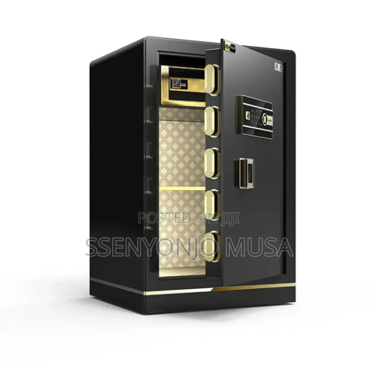 Electric Fireproof Fingerprint Safe Box | Digital Steel Security.