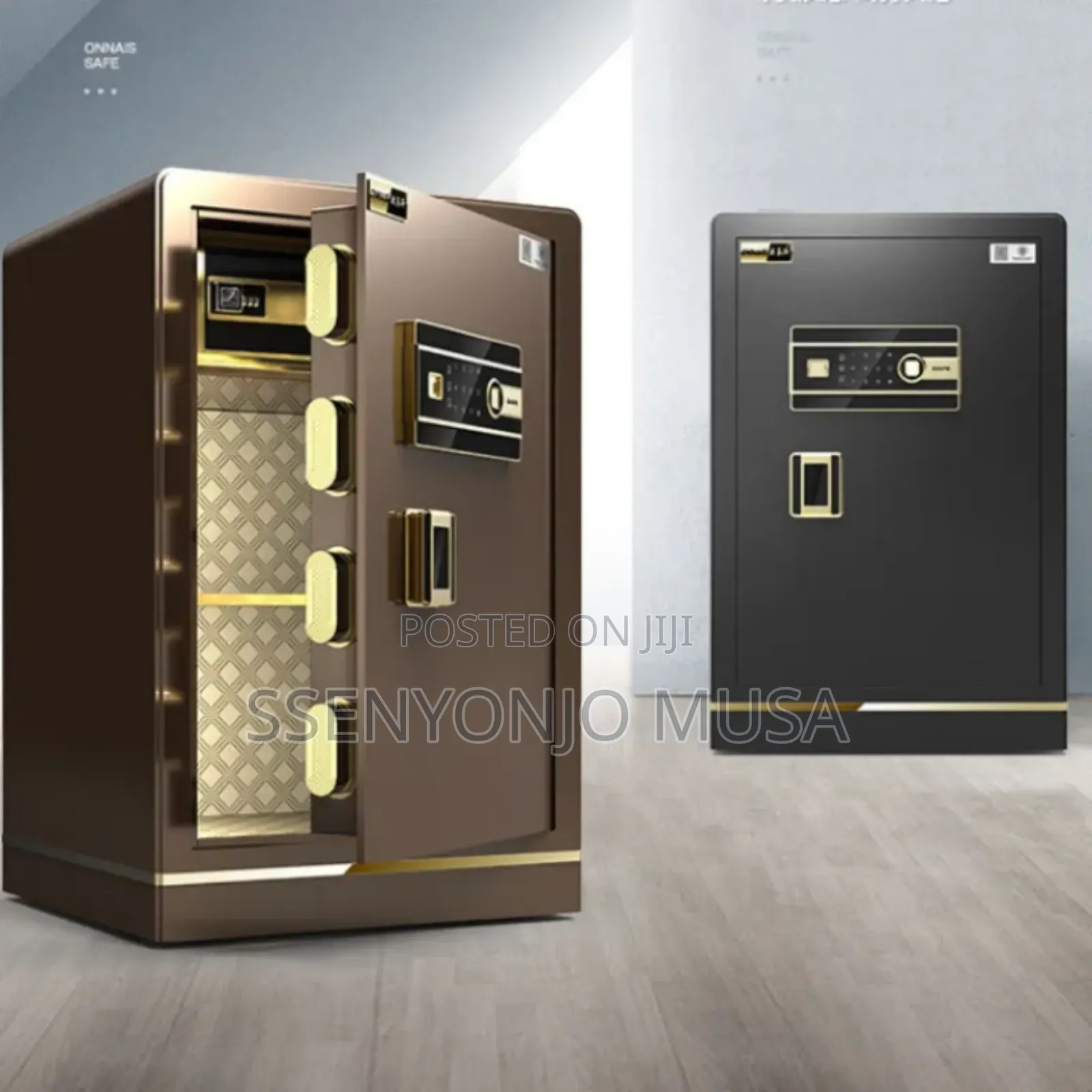 Electric Fireproof Fingerprint Safe Box | Digital Steel Security.