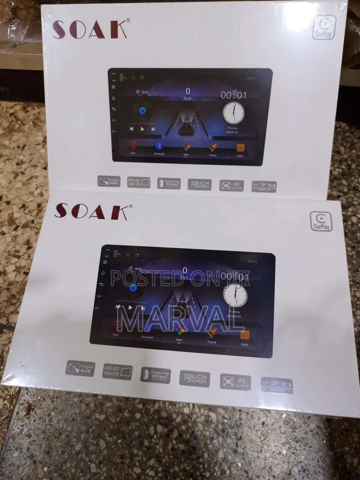 Soak Car Stereo Head Unit