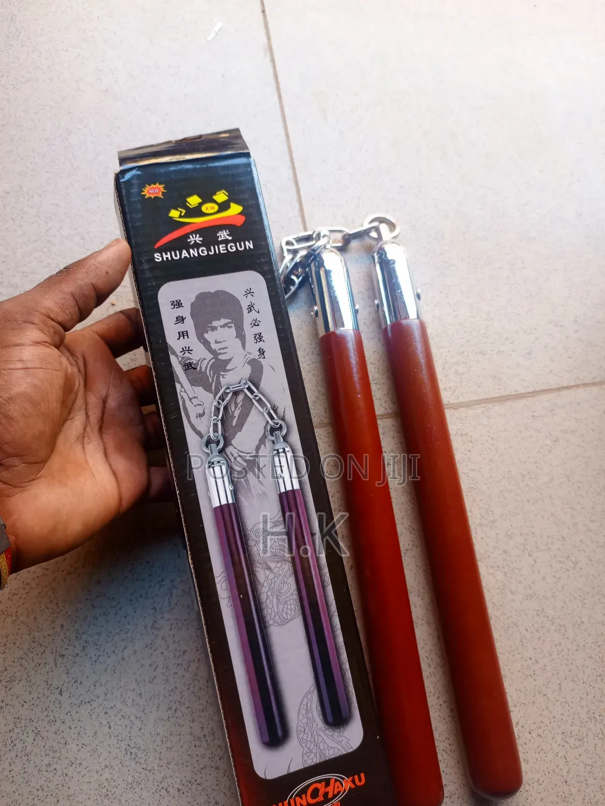 Nunchucks.