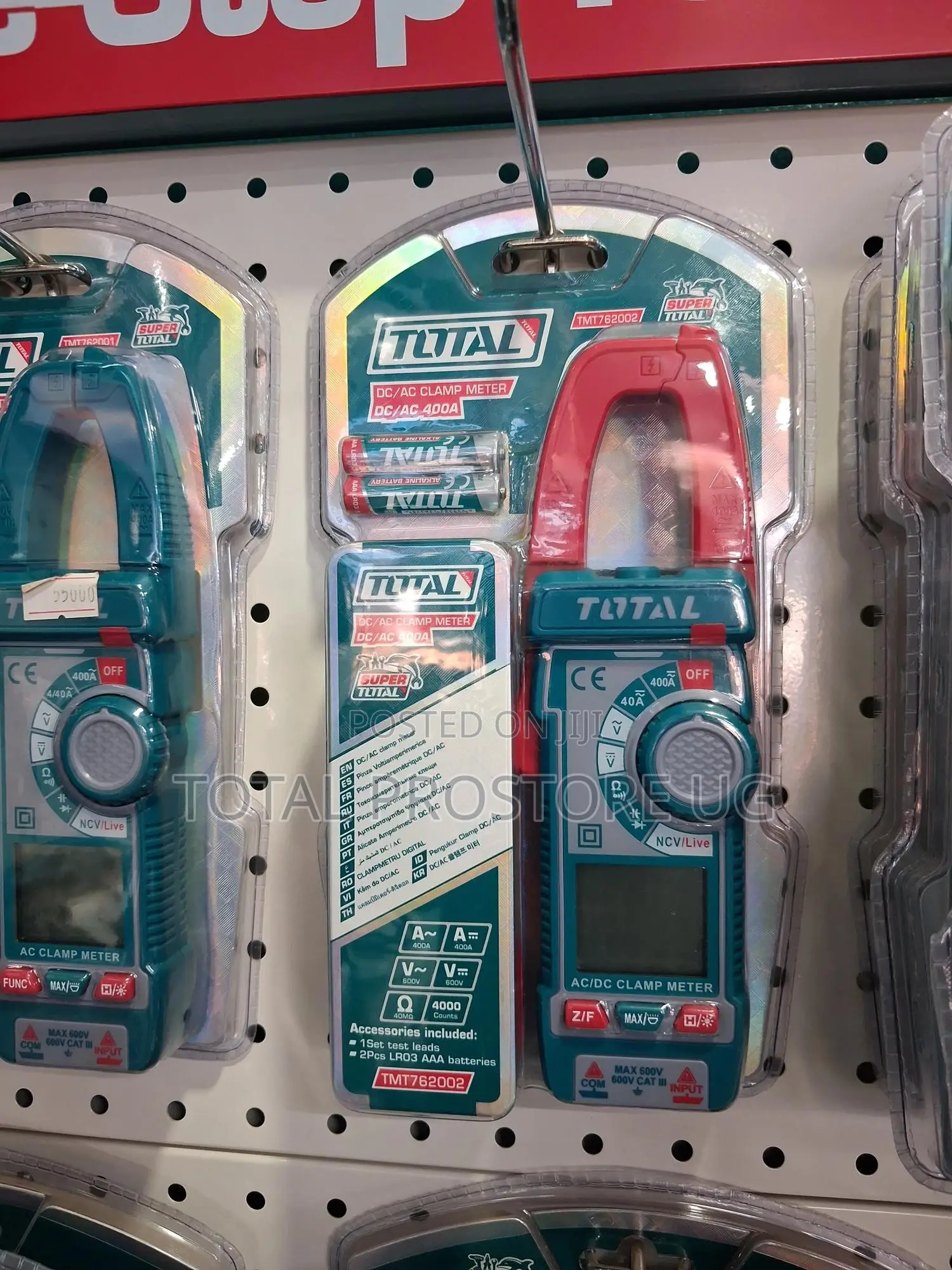 Dc/Ac Clamp Meter 400a