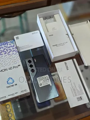 New Tecno Camon 40 256 GB Black