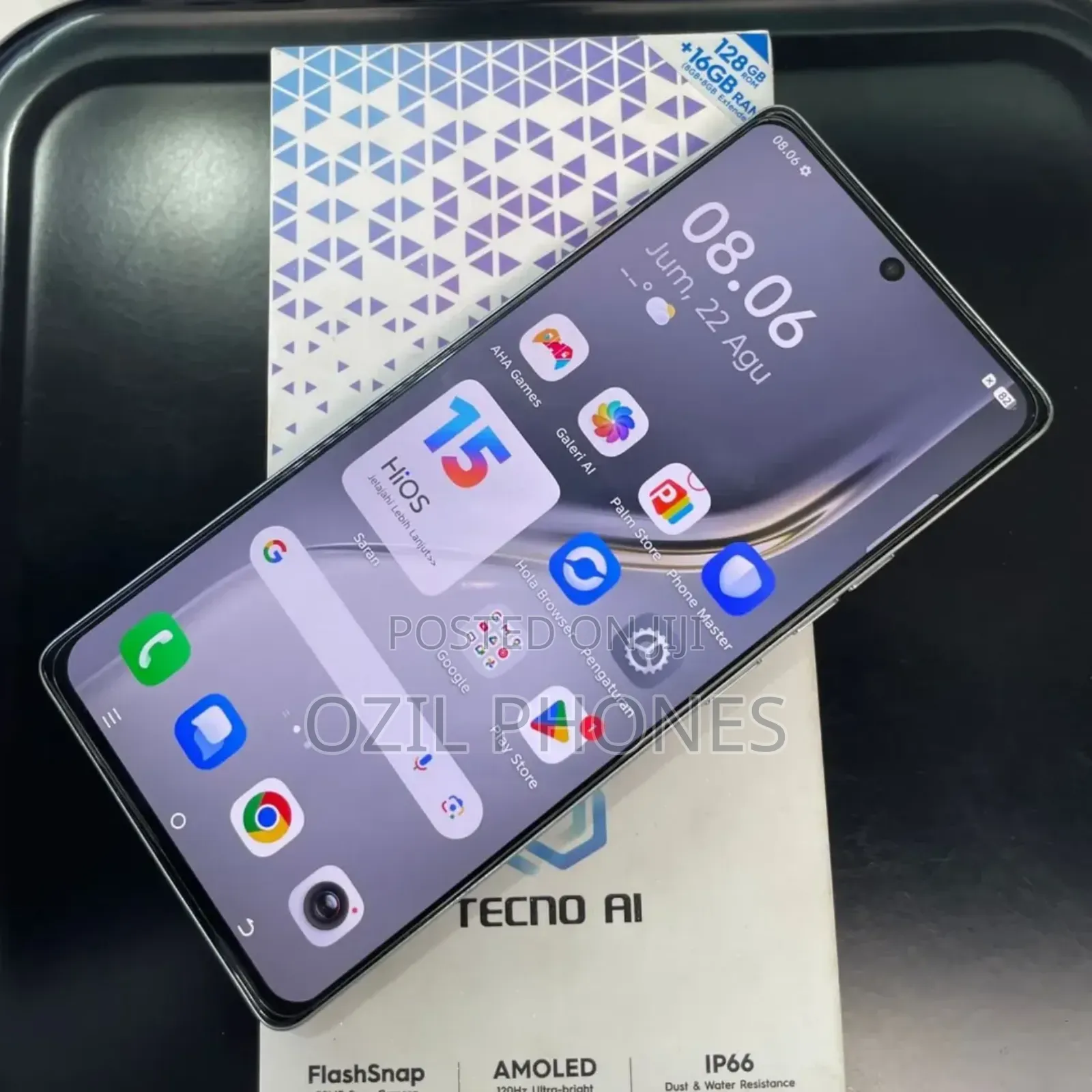 New Tecno Camon 40 256 GB Black