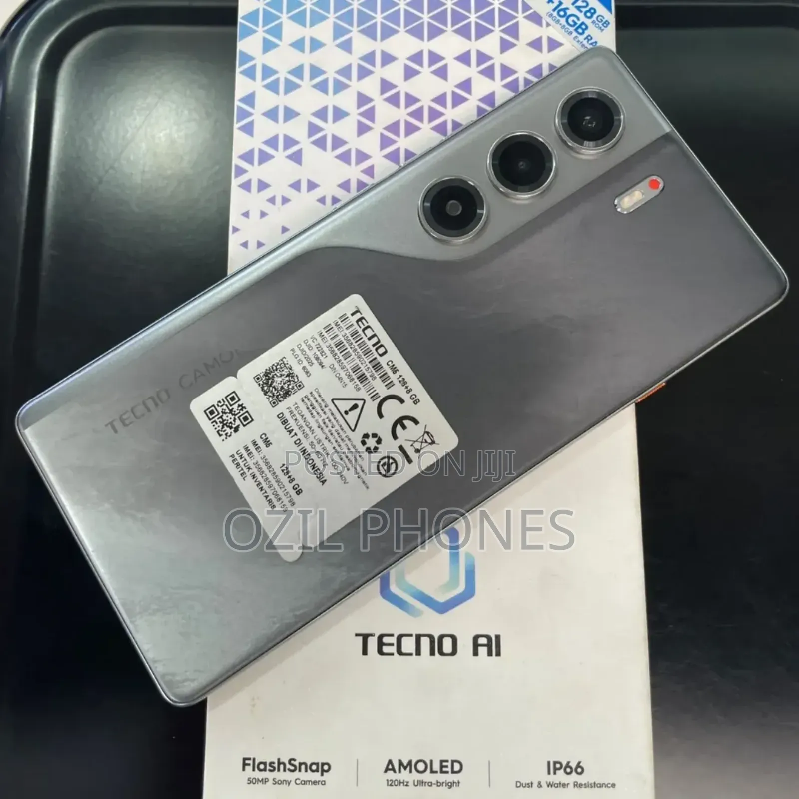 New Tecno Camon 40 256 GB Black
