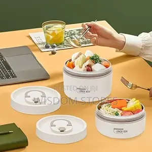 Portable Insulated Lunch Container Set