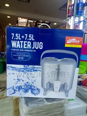 Daydays 7.5l+7.5l Hot and Cold Water Jug (Item No.: Idg-1500sa2ctm).