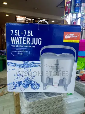 Daydays 7.5l+7.5l Hot and Cold Water Jug (Item No.: Idg-1500sa2ctm).