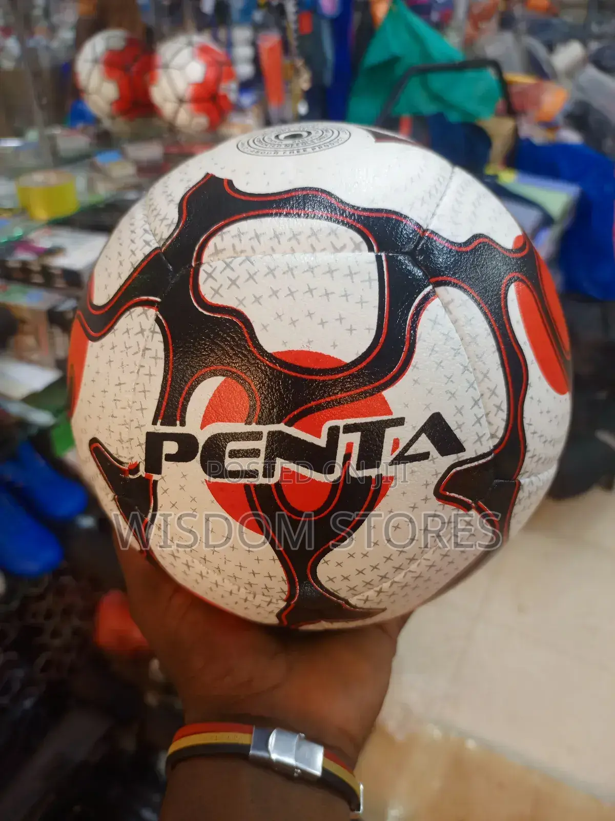 Penta-Branded Soccer Ball.