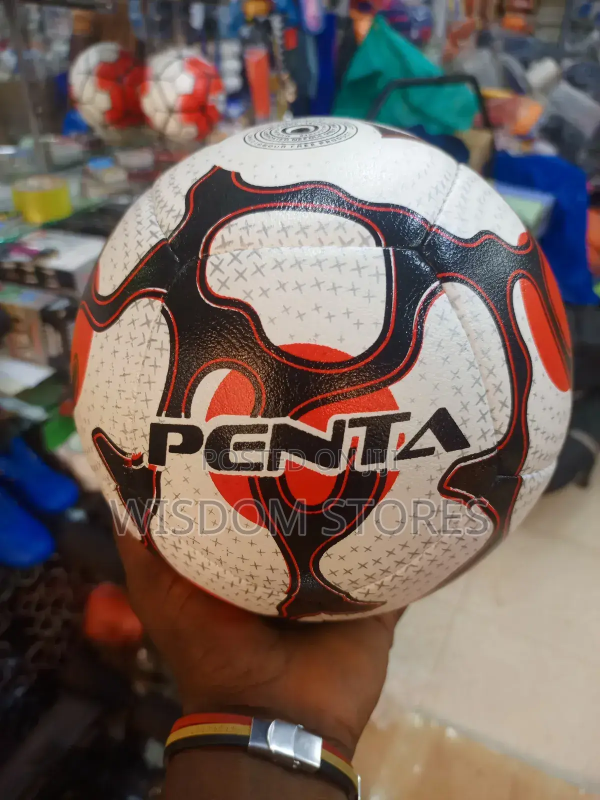 Penta-Branded Soccer Ball.