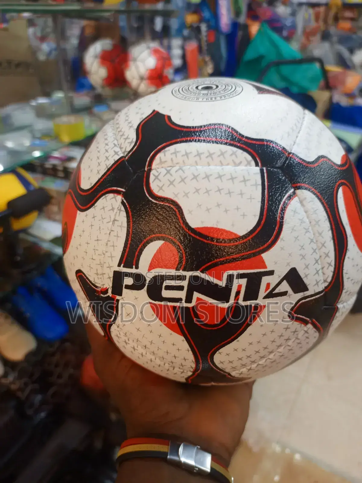 Penta-Branded Soccer Ball.