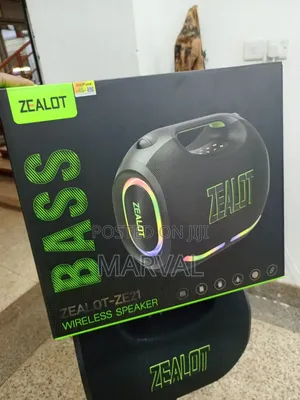 Zealot Ze21 Portable Wireless Speaker and It's Stand