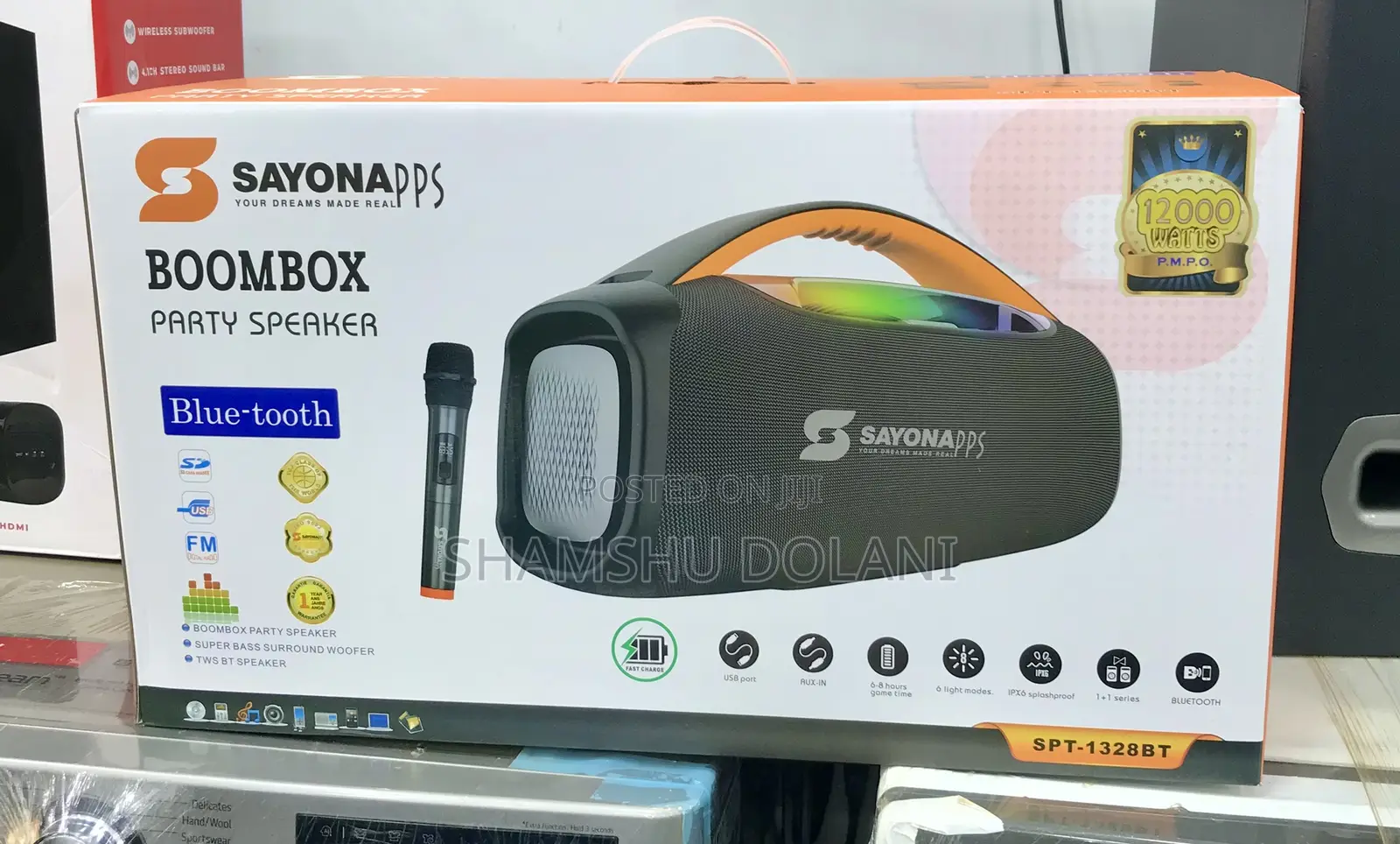 Boombox Party Speaker